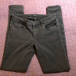 STS Blue faded-black stretch denim skinny jeans